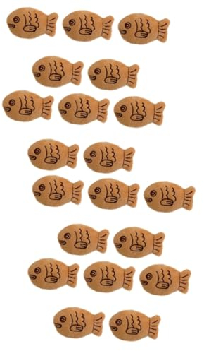 SHERCHPRY 20stücke Teiliges Cartoon Plüsch Fisch Brosche Für Frauen Elegante Snapper Brosche Für Mäntel Kleider Und Accessoires Für Hochzeiten Und Partys