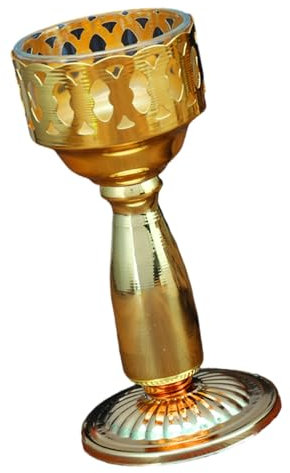 Uqezagpa Kerzenständer God of Wealth, Legierung, multifunktional, für Zuhause und Büro