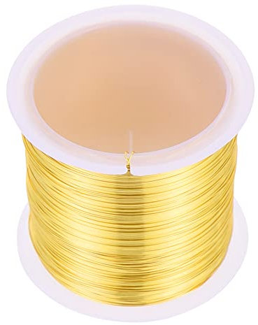 HOODANCOS 4rollen Kunsthandwerk Kupferdraht Bead Wire Für Schmuckherstellung Bastelprojekte Und Haarschmuck Langlebig Und Rostbeständig Weaving Und Styling