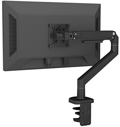 Prise en charge du stand d'ordinateur Serrage de bureau en aluminium 17-38 support de moniteur bras à ressort mécanique levage libre moniteur de télévision à mouvement complet charge de montage 11kgs