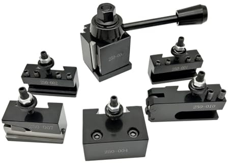 YQVEOT Utensili Tornio per Metallo Cuneo GIB 250-000/250-001/250-002/250-004/250-007/250-010 Cuneo GIB Tipo portautensili a Cambio rapido for Utensili da tornio per tornio(250-001)