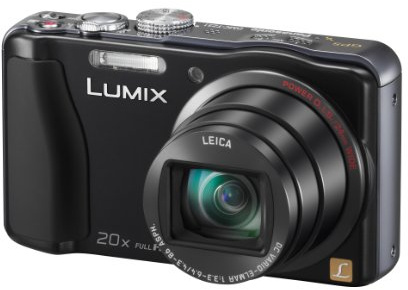 Panasonic DMC-TZ31 Digital Camera 14.1 Megapixel 20x Optical Zoom 7.5 cm 3.0-Inch Display Image Stabilised Black (Renewed)