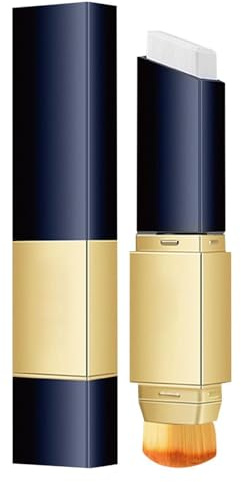 Stick Correcteur 2-en-1 Anti-Cernes, Double Fonction Correction et Uniformisation du Teint, Texture Hydratante à Couverture Complète, Effet Naturel et Mat, Avec Pinceau Intégré (01)