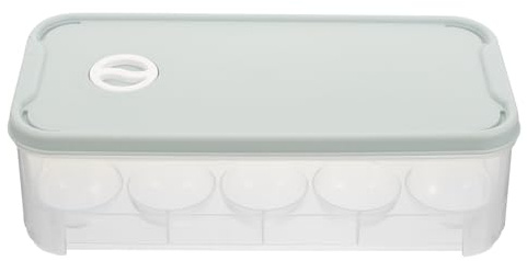 Operitacx Contenitore Porta Uova con Coperchio Impilabile con 10 Scomparti in Plastica Rosa Adatto per Conservare Uova Fresche per Frigorifero in Frigorifero e Freezer