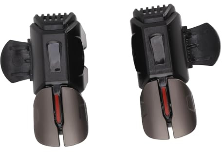 Alomejor Déclencheur de Jeu Mobile, Contrôleur à 6 Doigts pour Une Réponse Rapide, Compatible avec Les Smartphones, Alliage PC Durable Noir