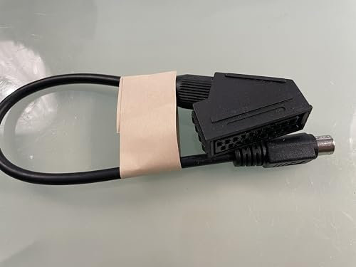 Sky Cavo Adattatore SCART Femmina a 9 Pin Nero per Connessione Audio-Video