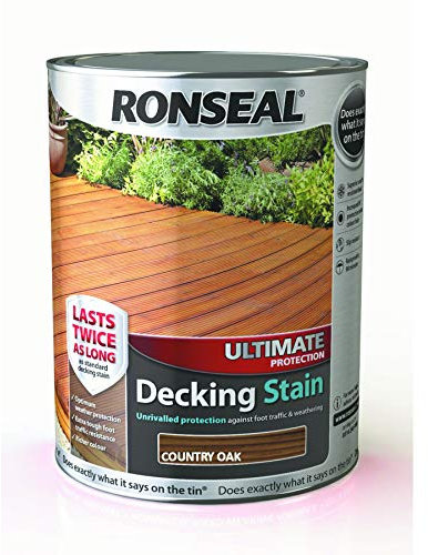 RONSEAL Ultimate Protection Decking Stain Country Oak 5L