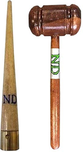 ND Sports Cricket Bat Knocking In Mallet and/or Hardwood Grip Gripping Cone UK