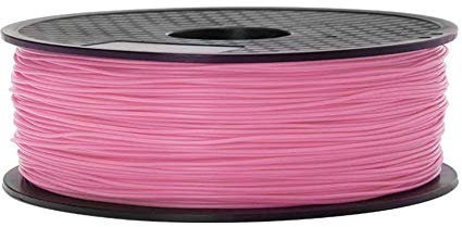 NO LOGO LSB-3D-Druck, 1pc 3D-Druck Filaments hohe Festigkeit 3D-Drucker Filaments PETG Filament 1.75mm 1 kg mit Spule Gute Qualität aus Kunststoff PETG (Farbe : Rosa)