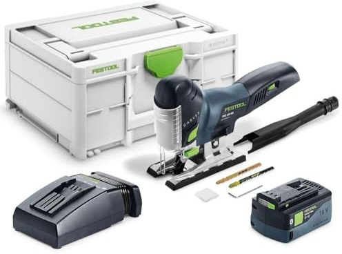 Festool 576527 Cordless Jigsaw CARVEX PSC 420 HPC 18V 4.0 Ah EBI-Plus
