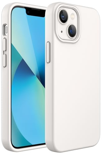 JETech Silikon Hülle für iPhone 13, Polarstern | Seidig Weiches Gefühl, Stoßschutz, Kratzfest, Mikrofaser-Innenfutter