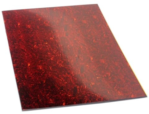 VALICLUD Selbstklebendes Schlagbrett Material Für Akustische Gitarren Pickguard Blatt Old Tortoise Shell Kratzfest Und Installieren Für Designs