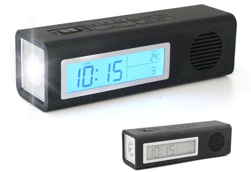 Fishtec Radio-réveil Soft Touch