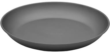 MAXCOOK Titan Camping Teller, Ultraleichtes Outdoor-Geschirr-Set, 15.2 cm Teller aus reinem Titanium für Camping, Picknick, Grillparty und Rucksacktourismus (spülmaschinenfest)