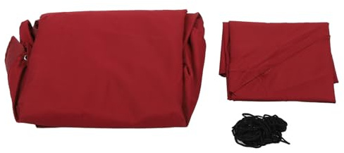 Telo di ricambio per ombrellone da patio | Copertura per protezione solare e acqua | Copertura quadrata da 3 x 3 metri per cortile/giardino/piscina | Resistente tessuto in poliestere