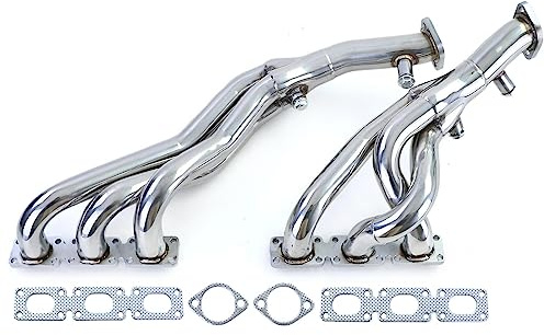 Edelstahl Fächerkrümmer passt für 3er BMW E46 320i 323i 328i 98-01 M52