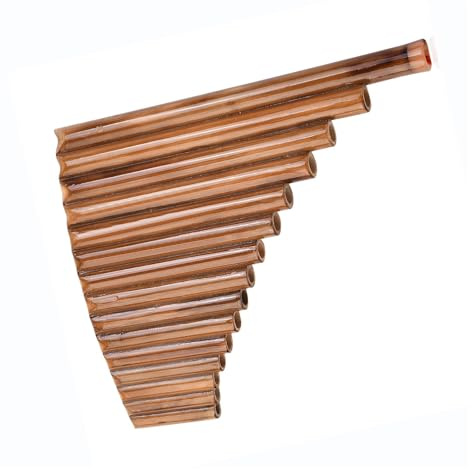 Panflöte Für Erwachsene Anfänger 15 Rohr G Taste Bambus Panflöte Linkshänder Professionelles Holzblasinstrument