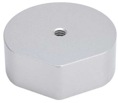 Adattatore di Conversione per Treppiede Satellitare, Staffa per Ciotola Rettangolare Compatta in Lega di Alluminio, Morsetto per Asta Regolabile Presa, Adatto per attività All'aperto