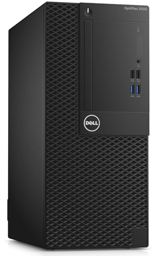 Ordinateur de bureau Dell Optiplex 3050 tour, processeur Core i7-7700T, mémoire RAM 16 Go, disque SSD 512 Go, Win 11 Pro (reconditionné)