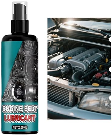 Riemenpflegemittel - Langanhaltender Anti-Rutsch-Schallschutz - 100ml Riemenspray für Autos,Für Keilriemen Zahnriemen Keilrippenriemen Autos Geländewagen Pick-ups SUV