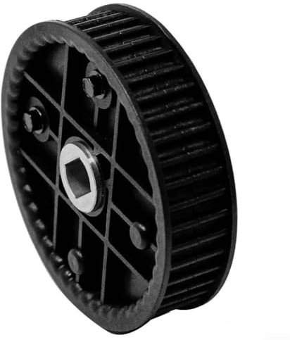 Comgooldool Spannrolle 121-9100 120-1920 120-7042 für Toro-20199 20200 20975 20976 22200 Rasenmäher-Teil, schwarzer Kunststoff und Gummi, Ersatz für glatte Riemenspannung (1 Stück)