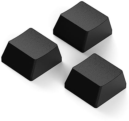 FUZYXIH PBT Tapacubos OEM R3 de altura, tapa de teclas teñida de 5 caras, no grabada, para interruptores, teclado mecánico, extractor de teclas, juego de extractores de teclas, no grabado, PBT para