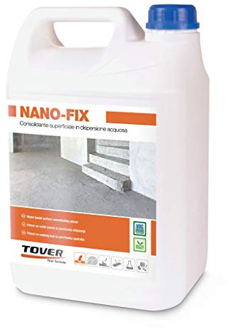 Nano-Fix - 5 Kg - Primer monocomponente antipolvere idoneo con ogni tipo di adesivo