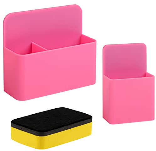 Stifthalter Magnetisch, 2 Magnetischer Stiftehalter, Stifte Halterung Rosa