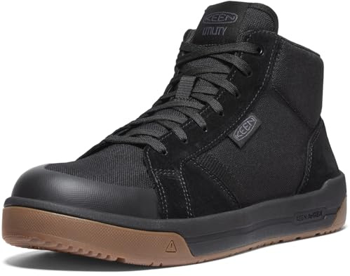 KEEN Utility Kenton Mid (Comp Toe) Black/Gum 10.5 D (M)