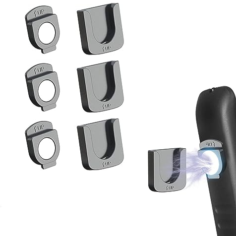 FiveMileBro 3 Stück Verbesserter Starker Magnethalterung Fernbedienungshalter, Magnethalterung Fernbedienungshalter Wandhalterung, Fernbedienung Halterung für Zuhause Büro Schule