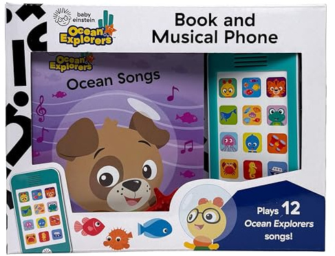 Baby Einstein Ocean Explorers: Ocean Songs Book and Musical Phone Set