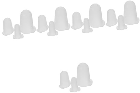 SHOWERORO 15pezzi Copri Beccuccio Silicone per Decorazione Torte Protezione Flessibile per Punte Saccapoche Facile da Pulire e Adatta per