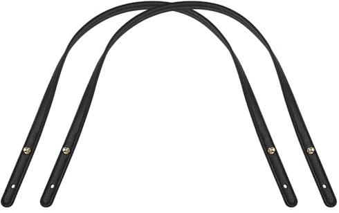 SOPROM Ersatz Schultergurt Straps für Purse Handbag, Schulterriemen Gurt Taschengurte Schultertaschen Riemen Replacement für Handtasche Taschen（schwarz）