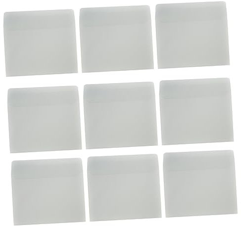 VILLCASE 50stücke Selbstklebende Papierumschläge Weiß Classic Briefkuverts Für Schule Büro Post Karten Einladungen Vielseitig Einsetzbar