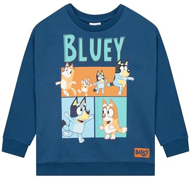 Bluey Sudadera | Sudadera Niño | Jersey Niño | Azul 2-3 Años