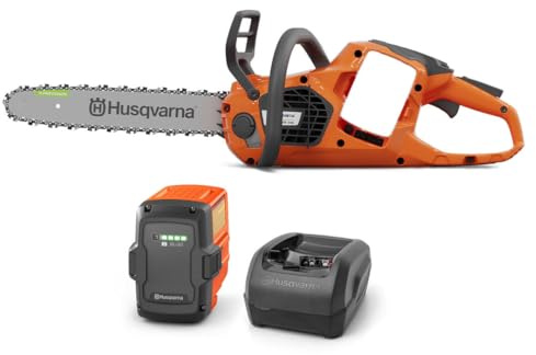 Husqvarna 435i Battery Chainsaw, 16-Inch Cordless Electric Chainsaw with 7.5 Ah Battery and Charger Included
