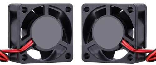 Super Print 4020 Fan DC 24V,40mm x 40mm x 20mm Dual Ball Bearing Brushless Cooling Axial Fan for 3D Printers Extruder Hotend.(2PCS)