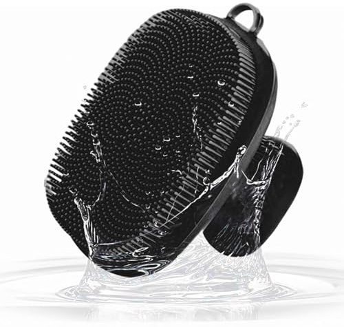 Cepillo de limpieza facial - Depurador de mano de silicona de 66 g | exfoliante manual impermeable, masajeador de limpieza profunda de poros | Herramienta para el cuidado de la piel para la