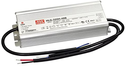 MEAN WELL HLG-320H-24B LED-Treiber, LED-Trafo Konstantspannung, Konstantstrom 320W 13.3A 12-24 V/D
