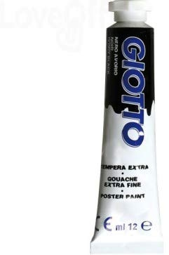 Giotto Tempera i rör 21 Ml (elfenbensvart)