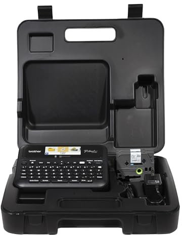Brother P-Touch PT- D610BTVP Business Professional Connected Label Maker | Connect and Create via Bluetooth® on TZe Label Tapes up to ~1 inch
