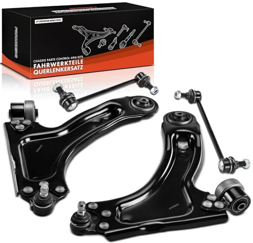 Frankberg 4x Querlenker Koppelstangen Vorne 24449453 | Kompatibel mit Combo Tour, Corsa C Kasten/Hatchback X01, Combo MK II (C) Kasten/MPV F25, Corsa C X01, Combo Kasten/MPV