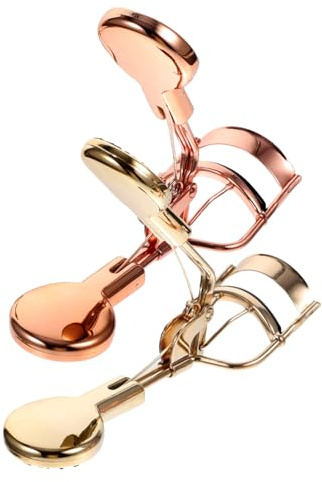 MERRYHAPY 2stücke Wimpernclips mit Clip Make-up-werkzeuge Wimpernklammern und Zangen Handlich für Unterwegs Wimpernzangen für Schnelles Styling