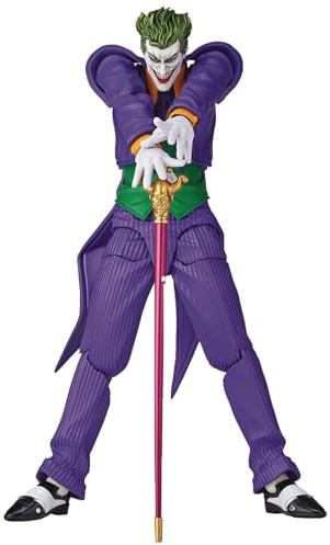 Kaiyodo Revoltech Amazing Yamaguchi DC Heroes Joker (1.5 Ver.) Actionfigur