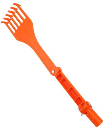 Gsycle Rastrello da Giardino in plastica, Manico Girevole Rastrello in plastica per Foglie Rastrelli per Foglie Rastrello per Foglie in plastica Rastrello livellatore per Rastrello per