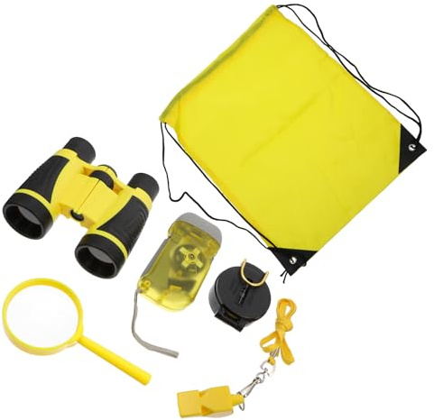FRCOLOR Kids Camping Toys Bug Catching Kit with Flashlight and Abs Material, Outdoor Adventure Set for Children in Gardens and Camping, Educational Insect Explorer Toy for Developing