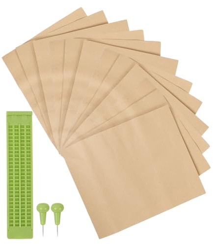 Tavoletta Braille in Plastica Pennino e Carta, Kit di Scrittura | Set Completo per Studio e Lavoro, Leggero e Portatile, Riutilizzabile, Accessorio Essenziale per l'Apprendimento