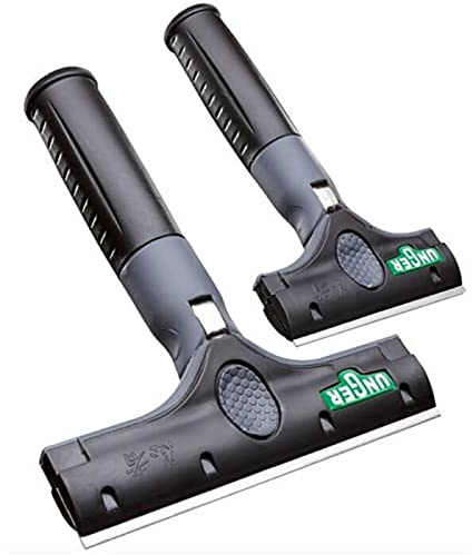 Unger EN150 ErgoTec Ninja Schaber, Schwarz/Grau, 15cm Größe