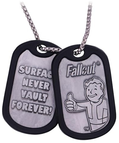 Fallout Metal Dog Tags