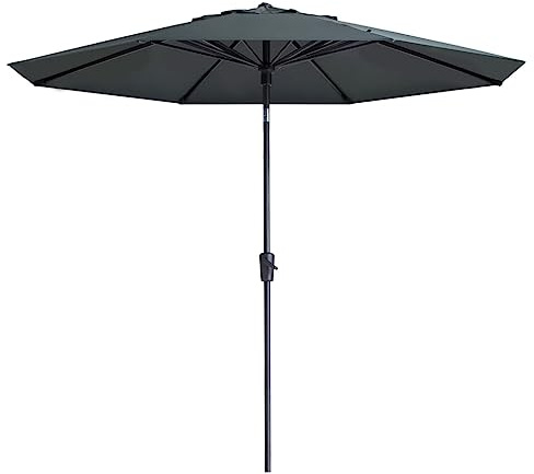 Madison Sonnenschirm Paros II Luxe 300 cm dunkelgrau